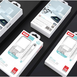 CHARGEUR SORTIE TYPE C + CABLE LIGHTNING / TYPE C 20W