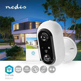 CAMERA IP DE SURVEILLANCE EXTERIEURE RECHARGEABLE NEDIS
