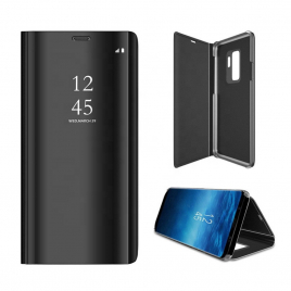 ETUI FOLIO CLEAR VIEW POUR SAMSUNG A02S NOIRE