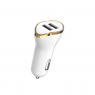ALLUME CIGARE XO 2 USB BLANC 2.4A FAST CHARGE