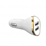 ALLUME CIGARE XO 2 USB BLANC 2.4A FAST CHARGE