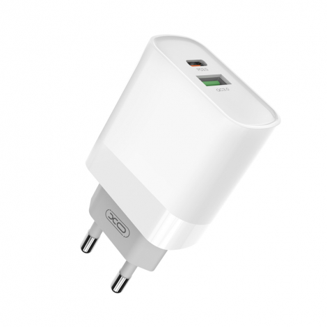 CHARGEUR XO L64 SORTIE USB + TYPE C FAST CHARGE 18W