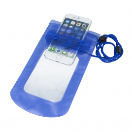 ETUI / HOUSSE ETANCHE BLEUE 5.5¨POUCES