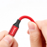 DATA CABLE LIGHTNING POUR IPHONE ROUGE 1.80 M BASEUS