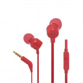JBL TUNE 110 ROUGE ECOUTEUR + MICRO