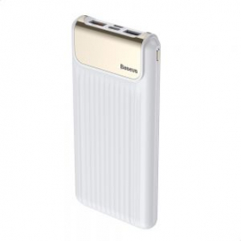 BASEUS POWER BANK 10000MAH BLANC + LCD