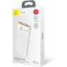 BASEUS POWER BANK 10000MAH BLANC + LCD