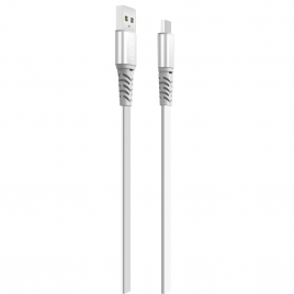 XO DATA CABLE TYPE C USB RENFORCE NB154 BLANC FAST CHARGE