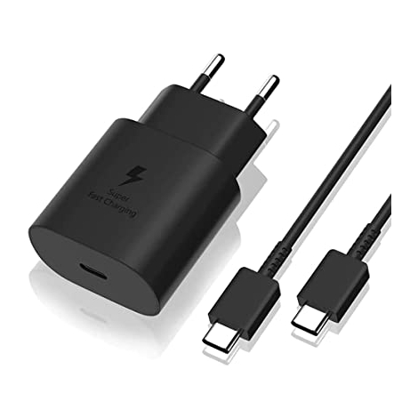 CHARGEUR SAMSUNG FAST CHARGE 25W + DATA TYPEC / TYPEC