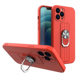 ETUI SILICONE ROUGE IPHONE 13 PRO