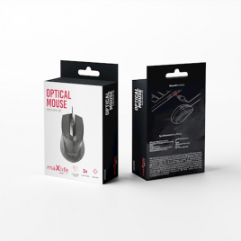 SOURIS OPTIQUE MAXLIFE MXHM-01 1000DPI 1,2M