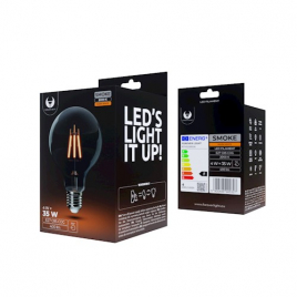 AMPOULE LED GLOBE 4W 35 W E27 FILAMENT