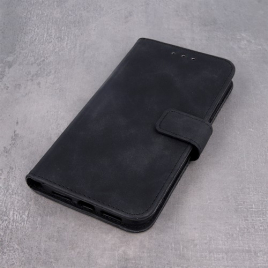 ETUI FOLIO NOIR POUR SAMSUNG A12/M12