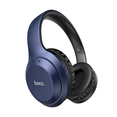 CASQUE BLUETOOTH HOCO W30 8H LECTURE DE MUSIQUE Bleu