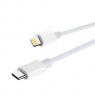 DATA CABLE LIGHTNING USB C 20W 2M BLANC