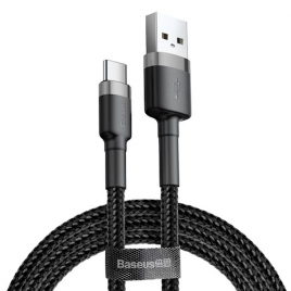 BASEUS DATA CABLE USB C 1M NOIR/GRIS