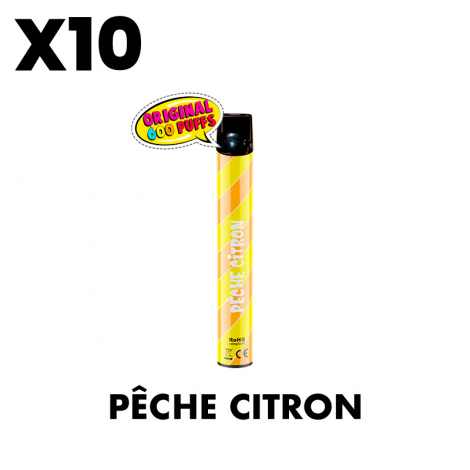 PUFF ORIGINALE 600 PUFFS - PÊCHE CITRON