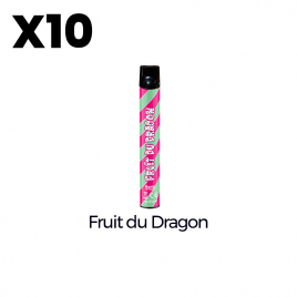 PUFF X10 ORIGINALE 600 PUFFS - Fruit du dragon de 10