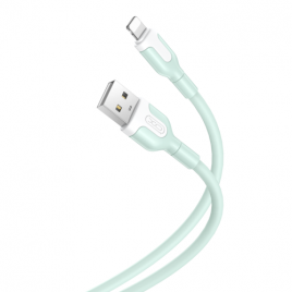 XO CABLE USB LIGHTNING FAST CHARGE 2,1A VERT