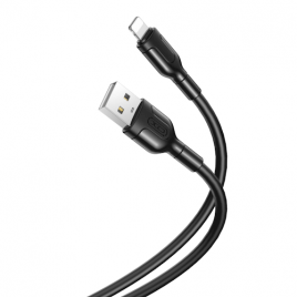 XO CABLE USB LIGHTNING FAST CHARGE 2,1A NOIR