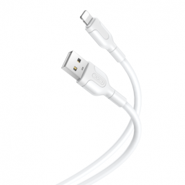 XO CABLE USB LIGHTNING FAST CHARGE 2,1A BLANC