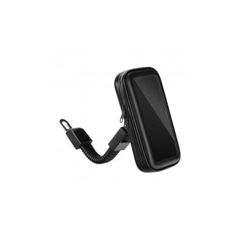 Support Tlphone Vlo Etanche, Sacoche Vlo Guidon Cadre Housse De Tlphone  Rotatif Pour Vlo Vtt Moto Scooter Avec Espace Rangement Ecran Tactile