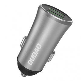 CHARGEUR VOITURE 2XUSB 3,4A R6S SILVER