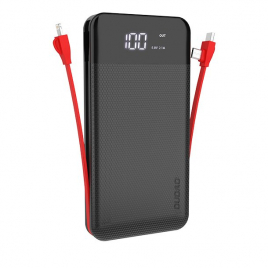 POWER BANK 10000 mAh 3A TYPE C USB K1A NOIR