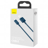 CABLE LIGHTNING 2,4A USB CHARGE RAPIDE BASEUS BLEU 1M