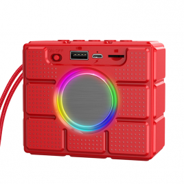 ENCEINTE BLUETOOTH BOROFONE BR16 SPORT ROUGE