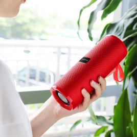 ENCEINTE BLUETOOTH BOROFONE BR1 WATERPROOF ROUGE