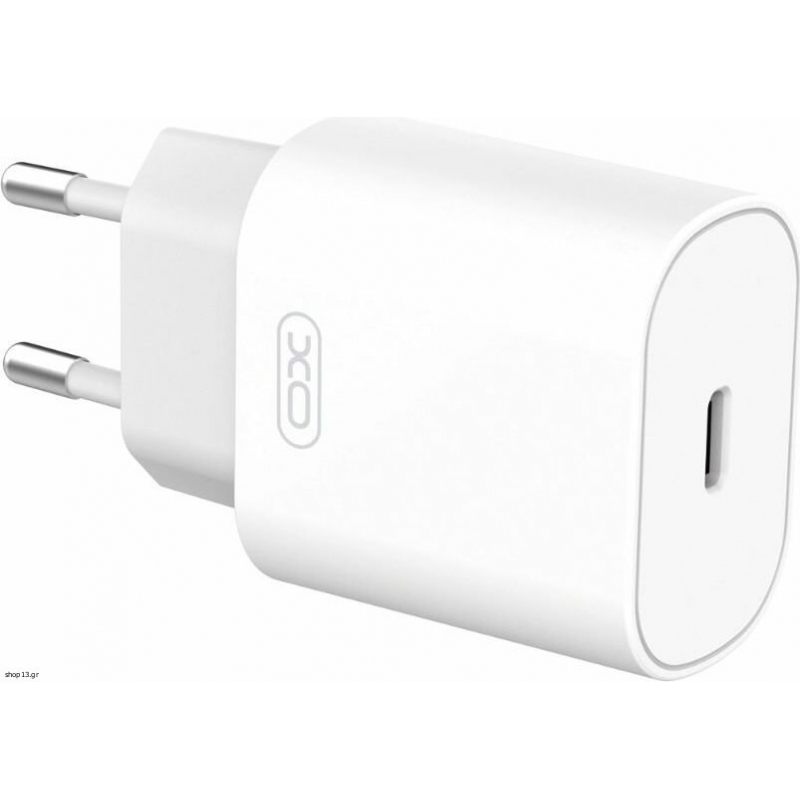 CHARGEUR ULTRA RAPIDE 30W USB + TYPE C BLANC - Jaclem