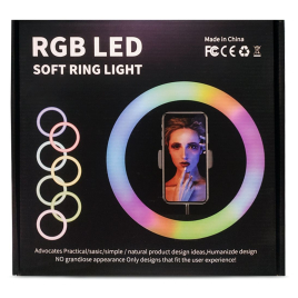 SELFIE PRO / RING LIGHT TIK TOK 30 CM / COULEUR + PIED