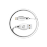 DATA CABLE LIGHTNING CHARGE RAPIDE 2,4A 1M DUDAO L4 BLANC