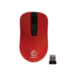 SOURIS SANS FIL OPTICAL REBELTEC ROUGE