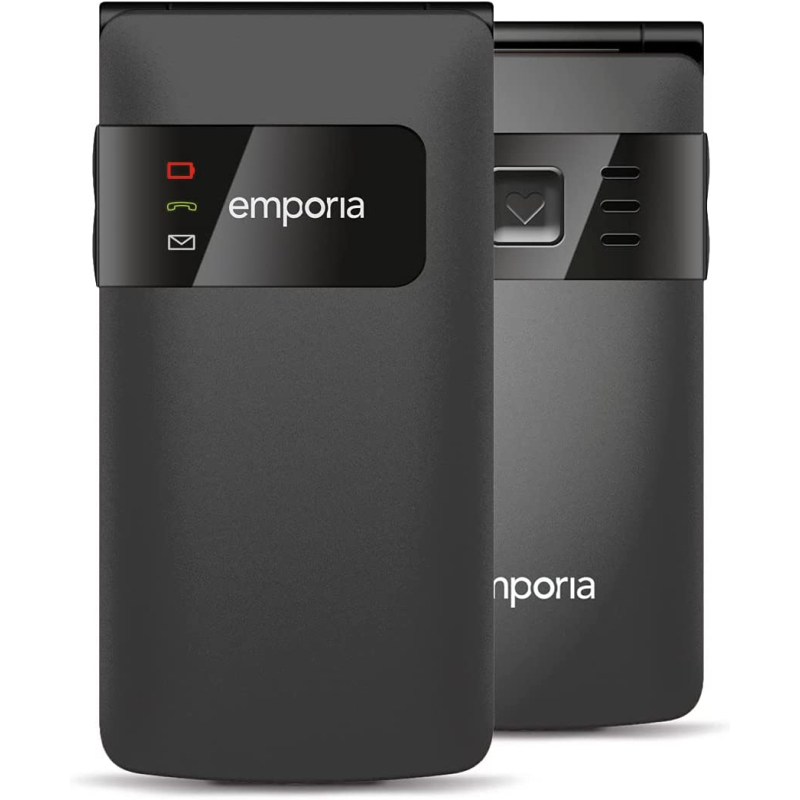 EmporiaCLICK : un nouveau téléphone portable pour seniors avec clapet -  Portail national de la silver économie et du bien vieillir