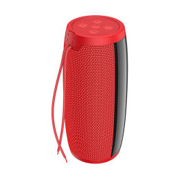 ENCEINTE BLUETOOTH LUMINEUSE BOROFONE BR20 ROUGE