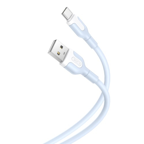 DATA CABLE USB TYPE C 2,1A 1M XO-NB212 BLEU CIEL