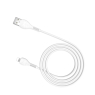 DATA CABLE LIGHTNING ANTI TORSION HOCO X37 2,4A BLANC