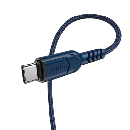 DATA CABLE TYPE C ANTI TORSION HOCO X59 3A BLEU