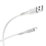 DATA CABLE LIGHTNING BOROPHONE BX37 2,4A BLANC