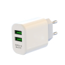 CHARGEUR SECTEUR  2 USB 2,4A CHARGE RAPIDE XO L85 BLANC