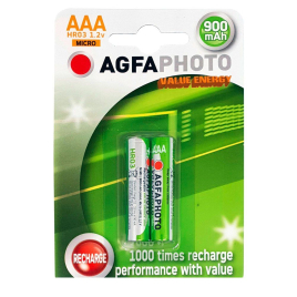 ACCU R03 RECHARGEABLE AGFA X2 900 MAH TYPE AAA