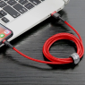 BASEUS DATA CABLE USB LIGHTNING ROUGE / NOIRE