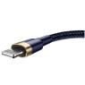 BASEUS DATA CABLE USB LIGHTNING BLEU/GOLD