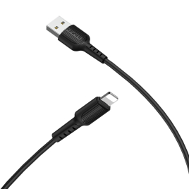 BOROFONE DATA CABLE USB LIGHTNING BX16 NOIR