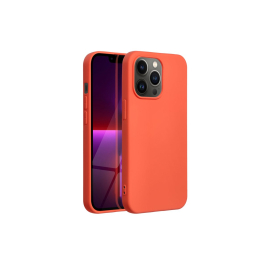 COQUE SILICONE LITE IPHONE 14 PRO ORANGE