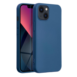 COQUE SILICONE LITE IPHONE 14 MAX BLEUE