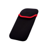 HOUSSE TABLETTE 7" NEOPRENE NOIRE-ROUGE