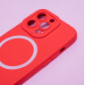 COQUE SILICONE MAGSAFE IPHONE 14 ROUGE 6.1P